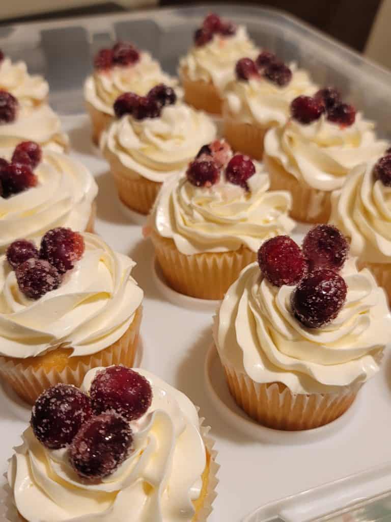 Baking, Cupcakes, Cranberry